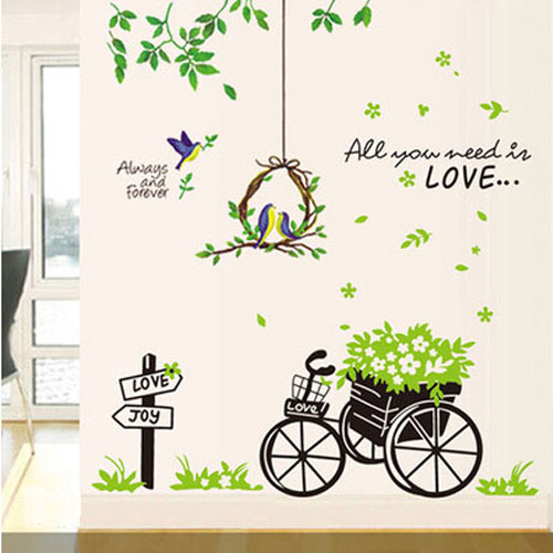 Decal dán tường Hình dán trang trí Always forever XC1703-AY722