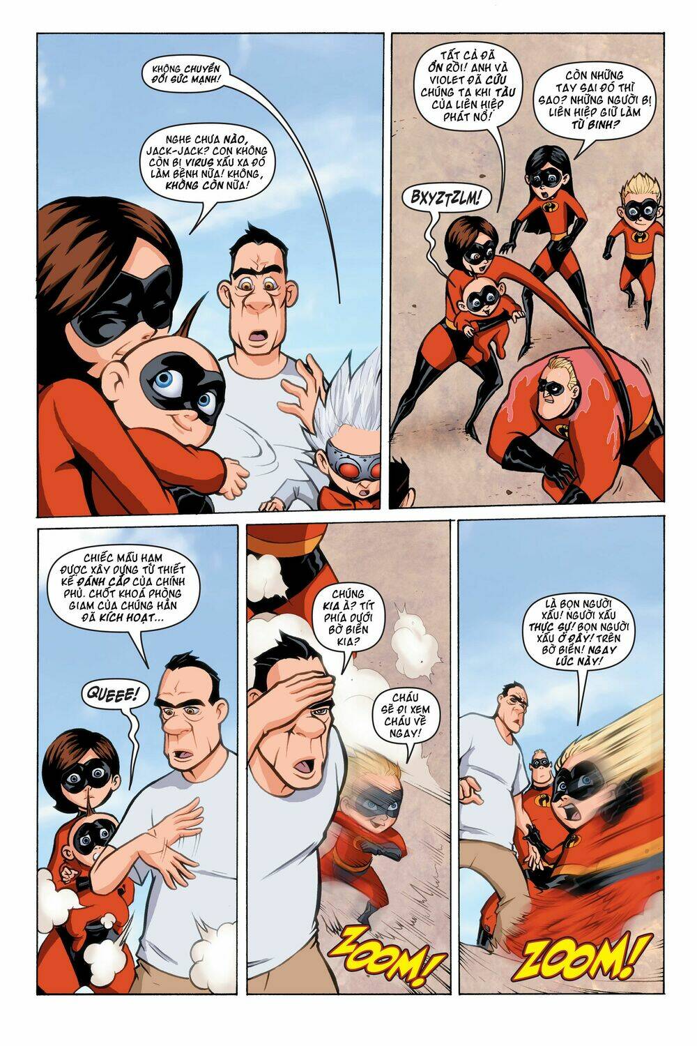 the incredibles | gia đình siêu nhân chapter 7 6