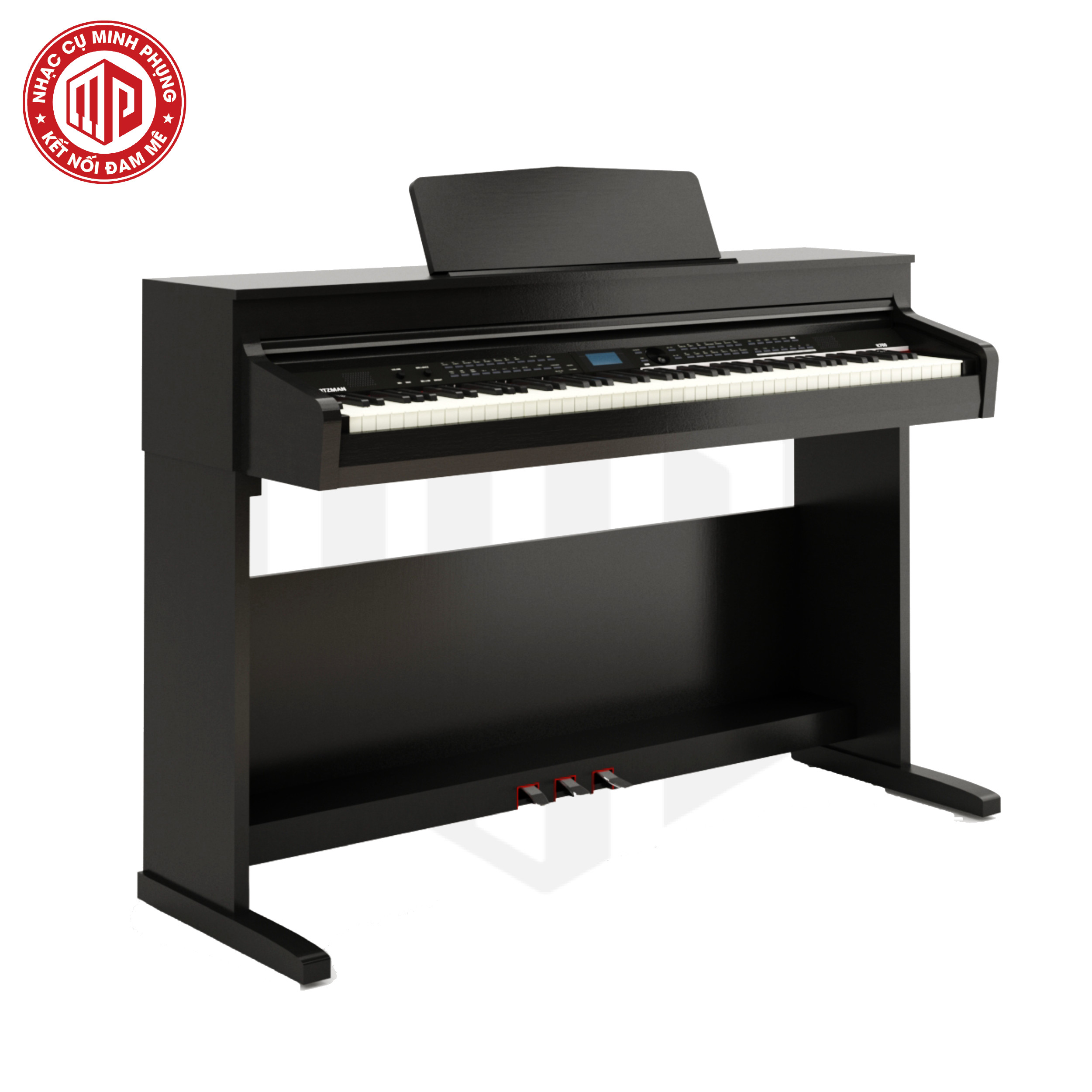 Đàn Piano điện cao cấp/ Home Digital Piano - Kzm Kurtzman K700 - Màu nâu đen - Hàng chính hãng