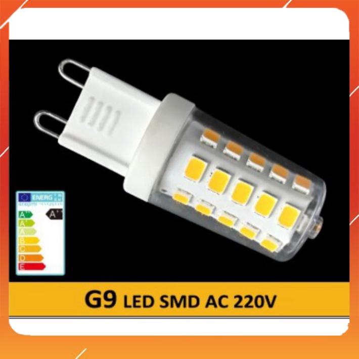 Combo 5 bóng led G9 5W SMD 285 Ánh sáng vàng 3000k