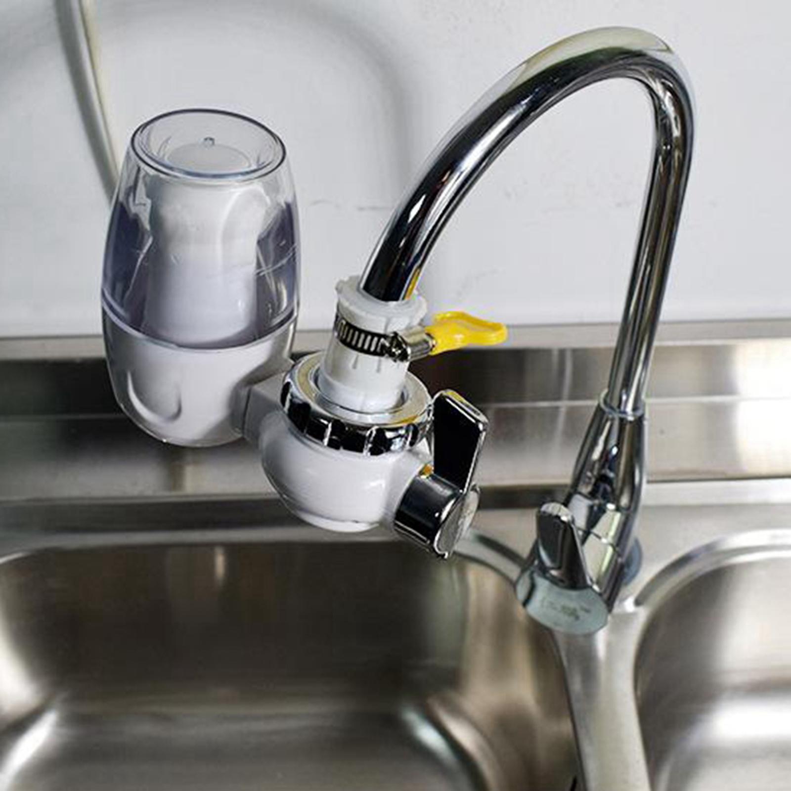 Faucet Water Filter Purification Drinking Filtration System for Home Kitchen