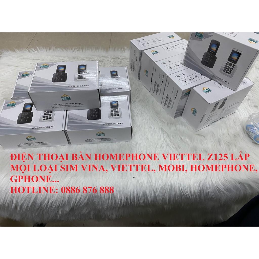 ️ HomePhone X1205 ️ Điện Thoại Không Dây HomePhone Lắp Mọi Loại Sim