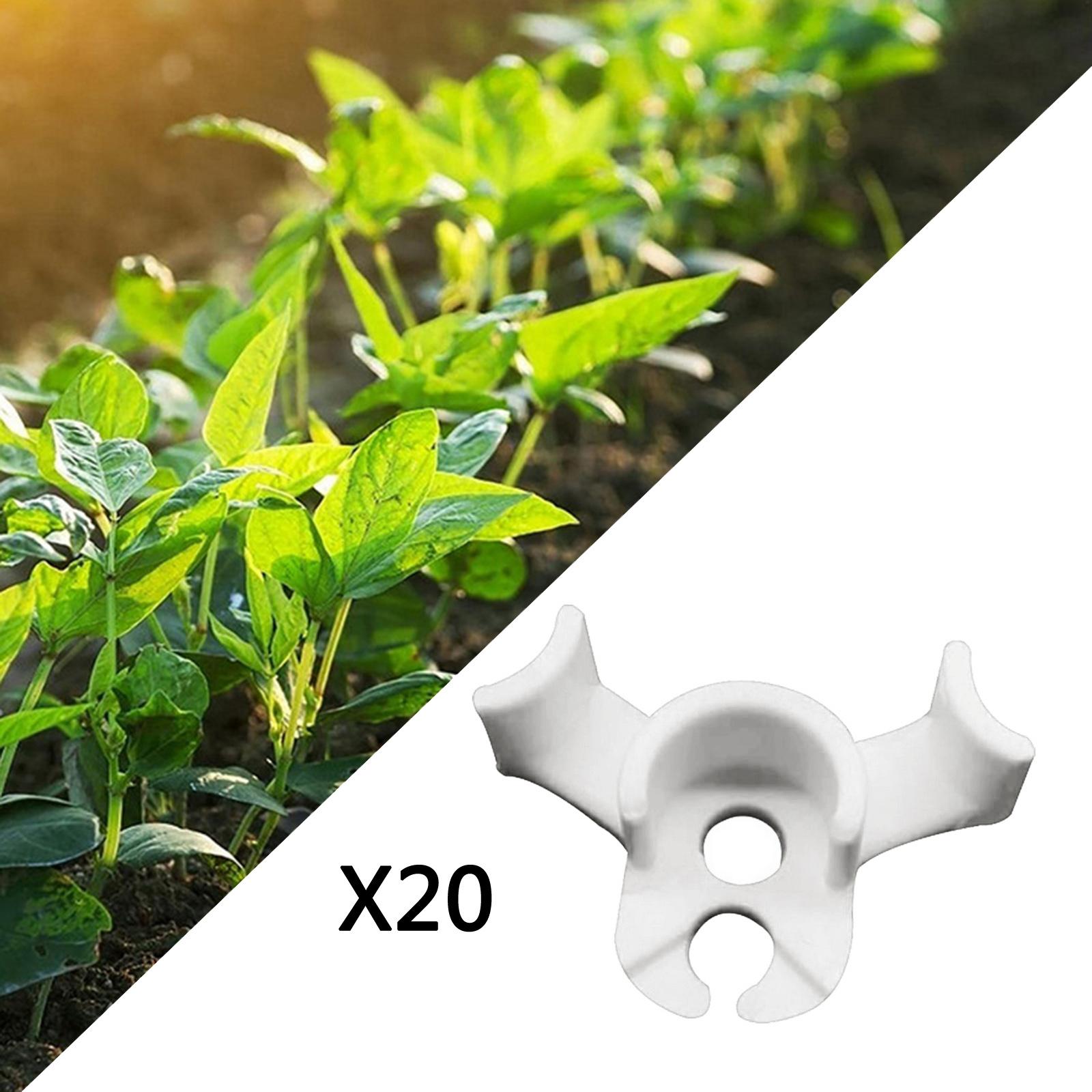 20pcs Plant Bender Elbows Clips Stem Trainer Control Plants Growth
