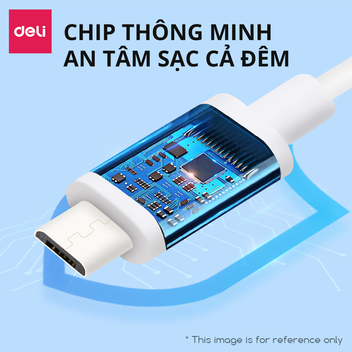 Cap Sạc Nhanh AOKA by Deli 20W Sạc Nhanh Cho Điện Thoại - Siêu Bền Chống Nóng Chống Cháy Nổ hàng chính hãng VS6013