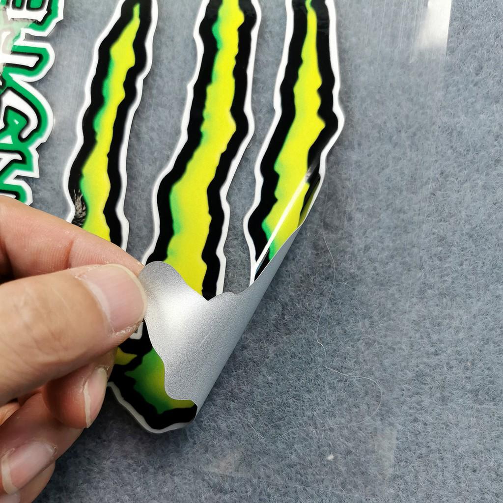 Miếng Dán Trang Trí Xe Hơi Hình Monster