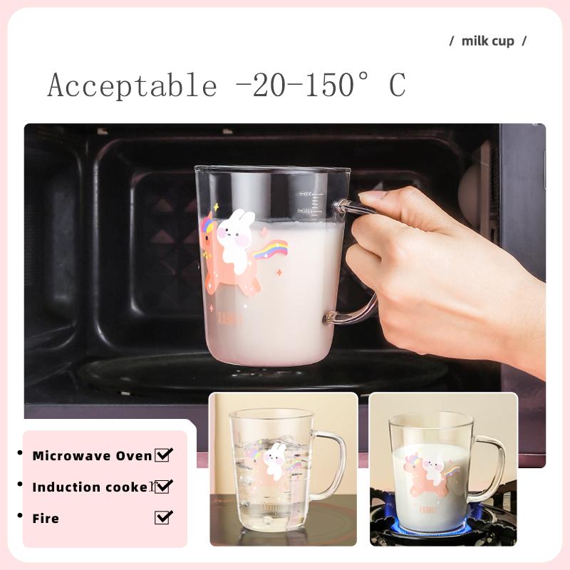 Trẻ Em Kính Cốc Nước Hoạt Hình Dễ Thương Cho Bé Uống Cốc Tập Uống Có Ống Hút Chống Rò Rỉ Thỏ Bình Sữa Trẻ Em Cân An Toàn sữa Tumbler