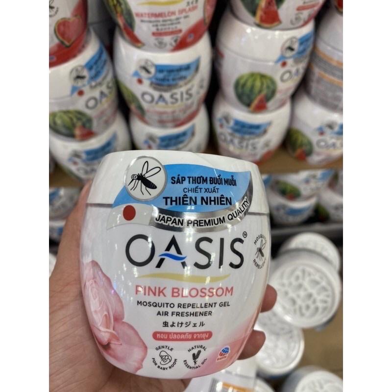 SÁP THƠM PHÒNG OASIS ĐUỔI MUỖI CÁC HƯƠNG ( 180g)