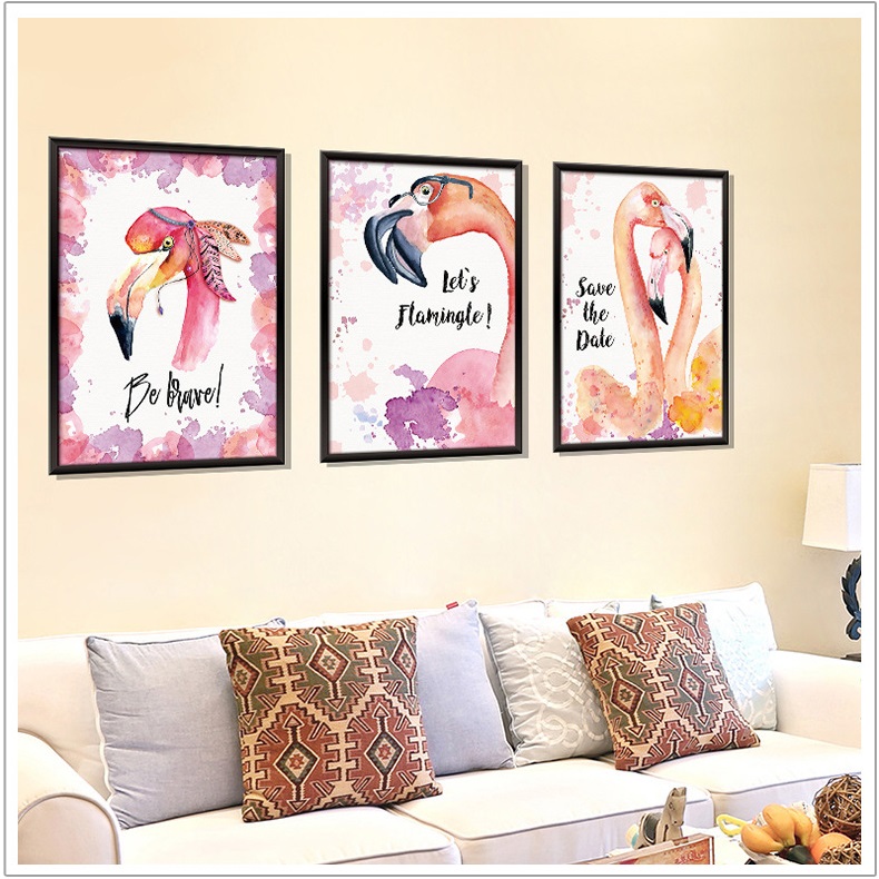 Decal dán tường 3D trang trí phòng cưới, phòng ngủ lãng mạn Save the date