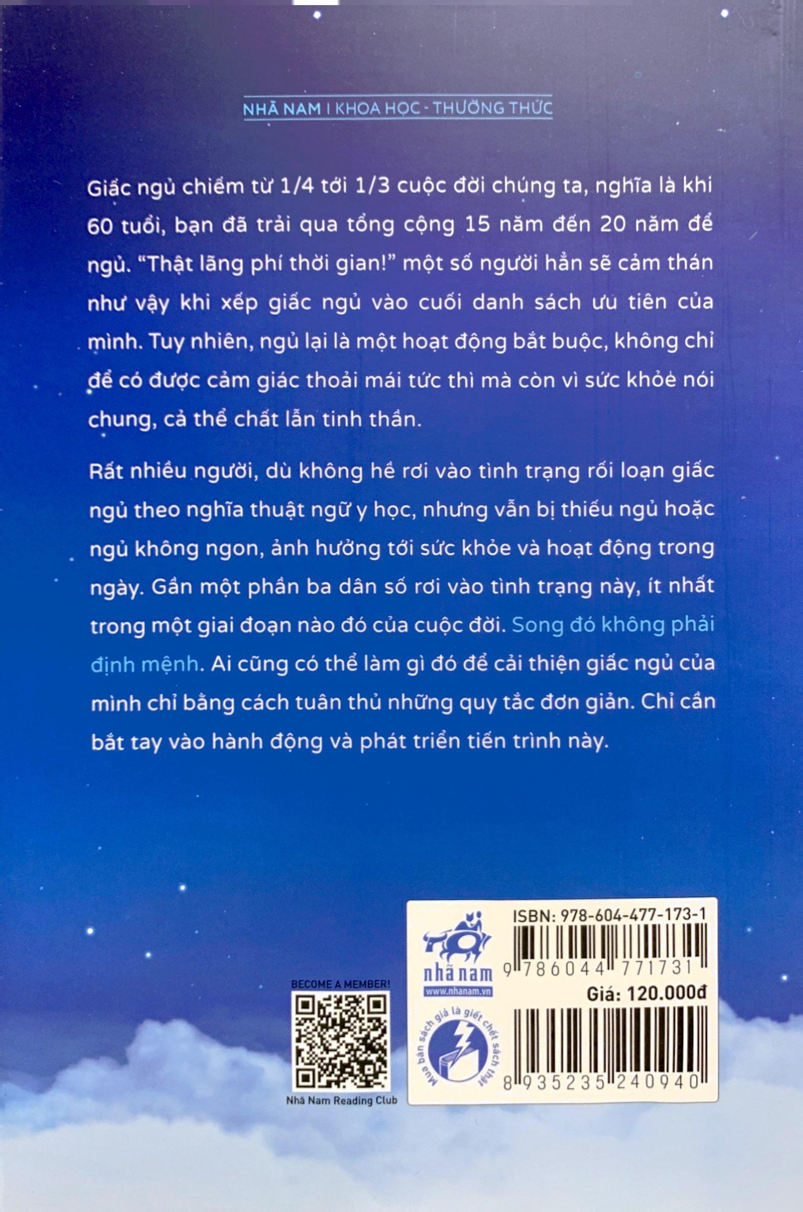 Ngủ Ngon Mỗi Đêm, Sống Khỏe Mỗi Ngày - Bí Mật Phía Sau Một Giấc Ngủ Chất Lượng