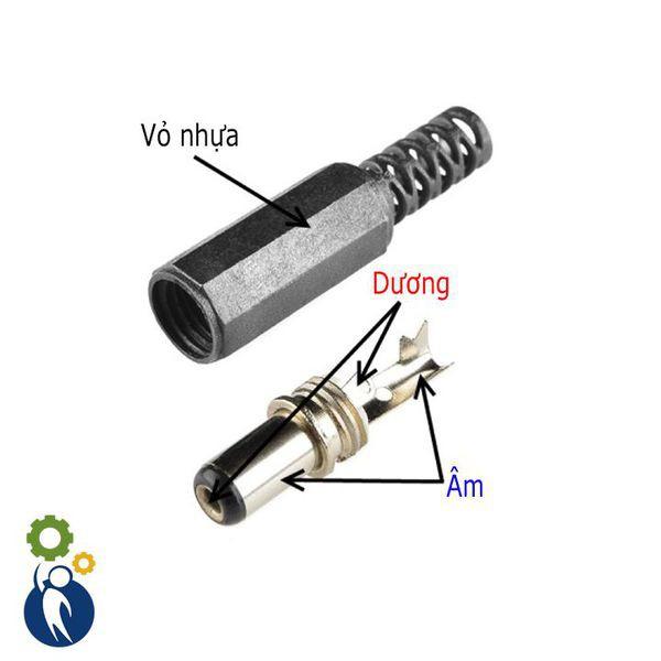 Bộ 5 cái Jack Đực DC 5.5
