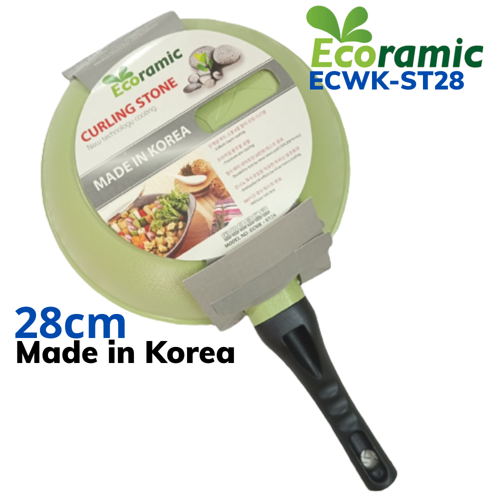 Chảo Đá Sâu Lòng Cao Cấp Ecoramic ECWK-ST28