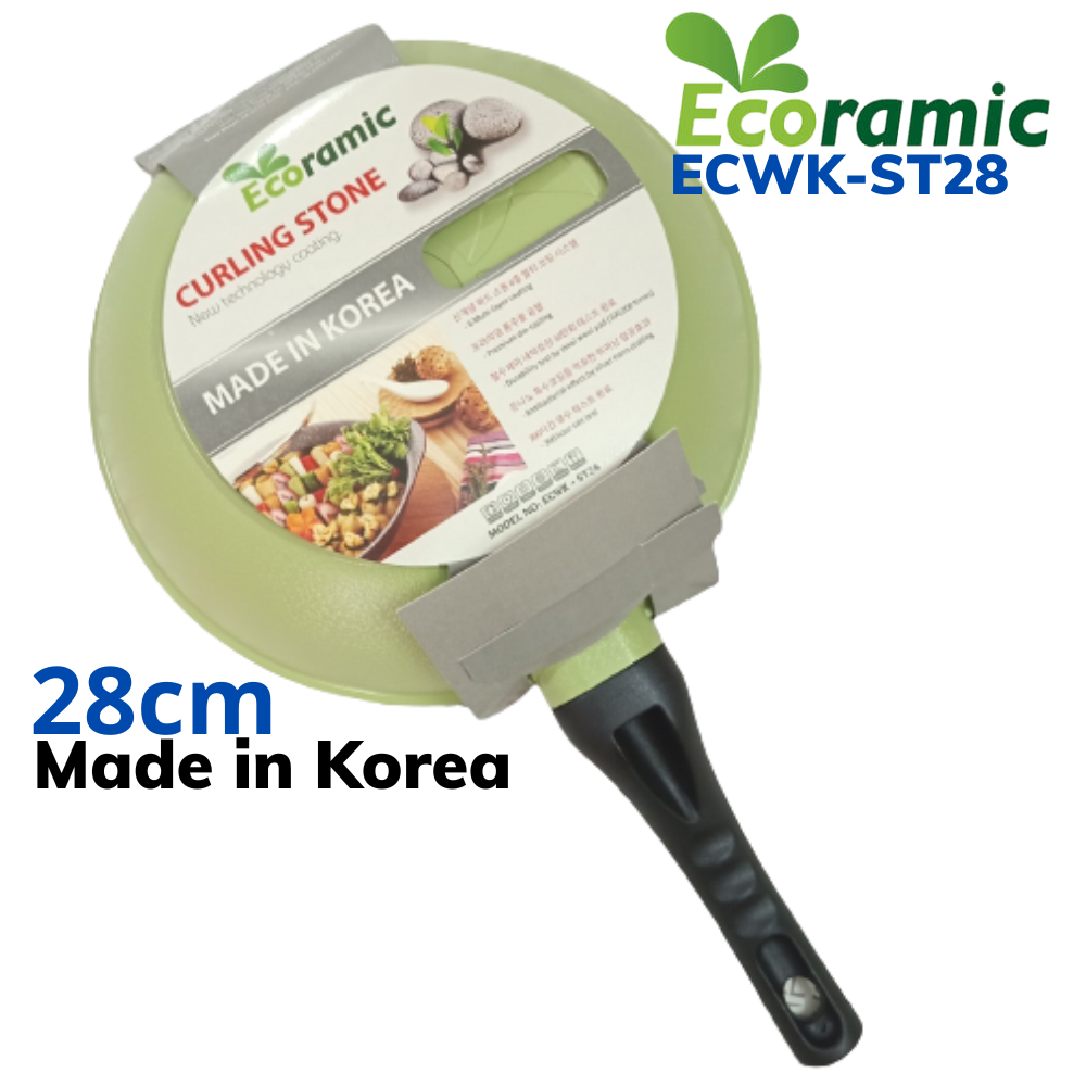 Chảo Đá Sâu Lòng Cao Cấp Ecoramic ECWK-ST28 (28cm)