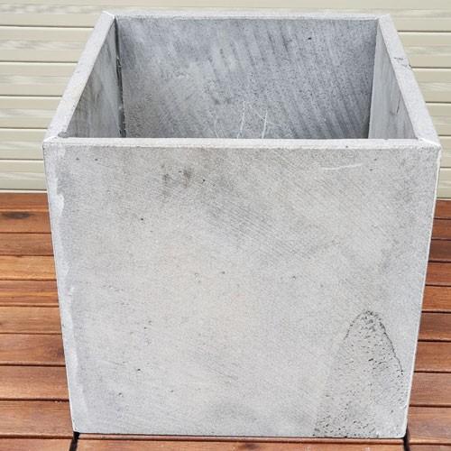 Chậu cây đá ong xám tự nhiên hình vuông 30x30x30cm siêu bền bỉ