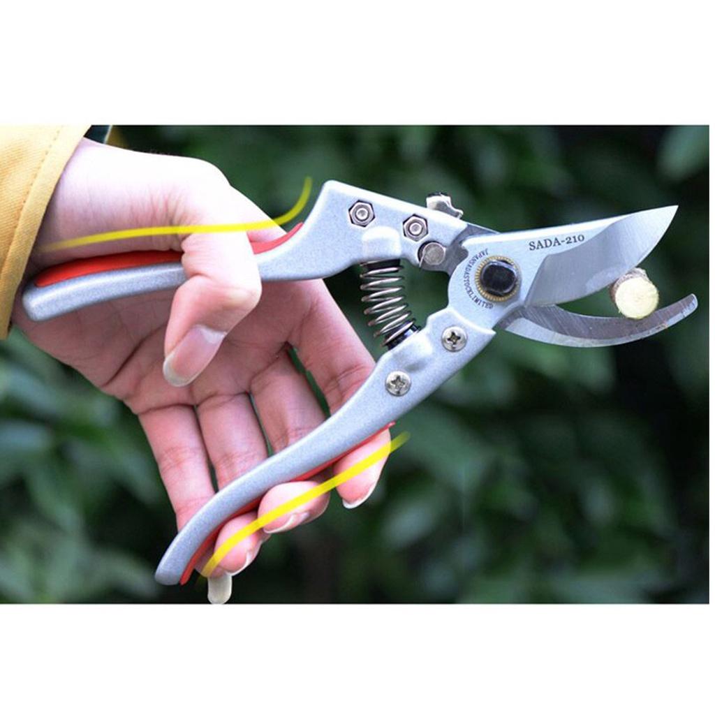 Kìm cắt cành Kéo cắt cành SADA lưỡi thép sắc, bền, trợ lực tốt, giá rẻ vô địch
