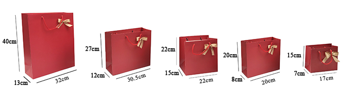 Túi giấy đựng quà đỏ Túi giấy đựng quà đỏ
