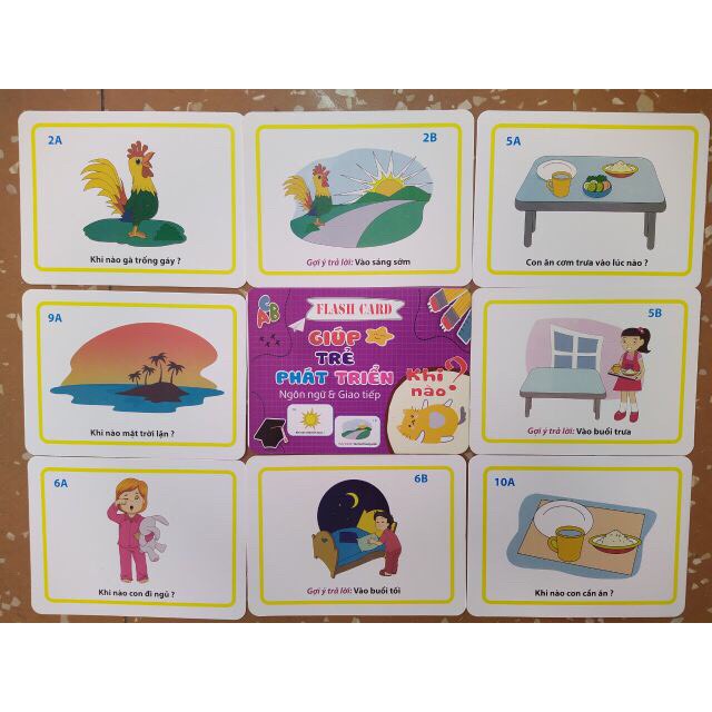 Bộ thẻ Flashcard 300 câu hỏi và trả lời giúp trẻ phát triển tư duy, ngôn ngữ và giao tiếp