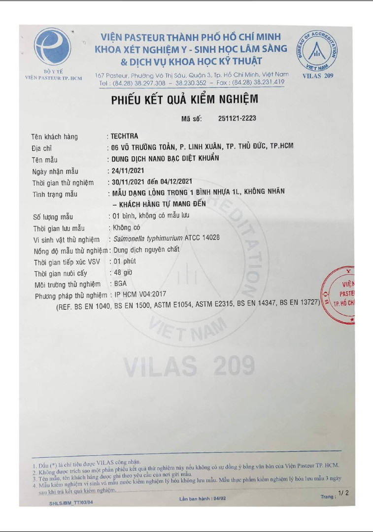 DUNG DỊCH NANO BẠC DIỆT KHUẨN CHUYÊN DỤNG CHO MÁY TẠO KHÓI can 5 lít- Khử mùi ô tô, nhà cửa, nội thất