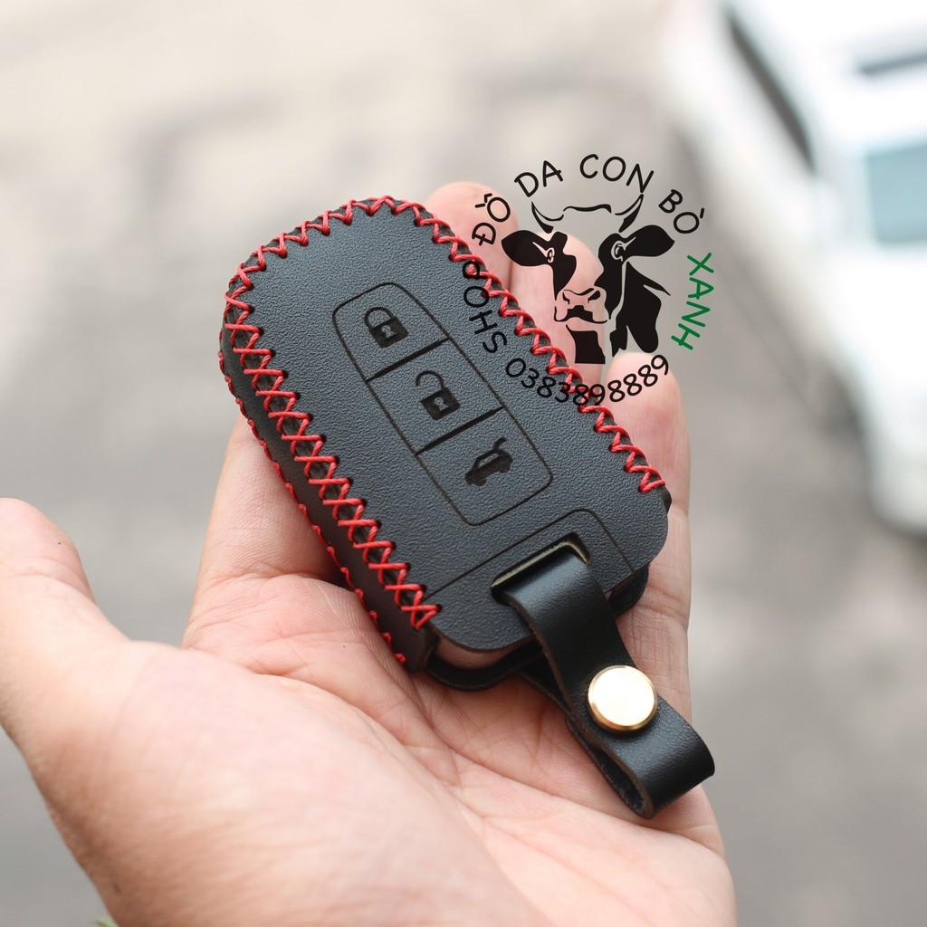 Bao da dành cho Chìa Khoá Kia Morning, Rio, Sorento, Sportage, Optima, K5 handmade Da Thật 003