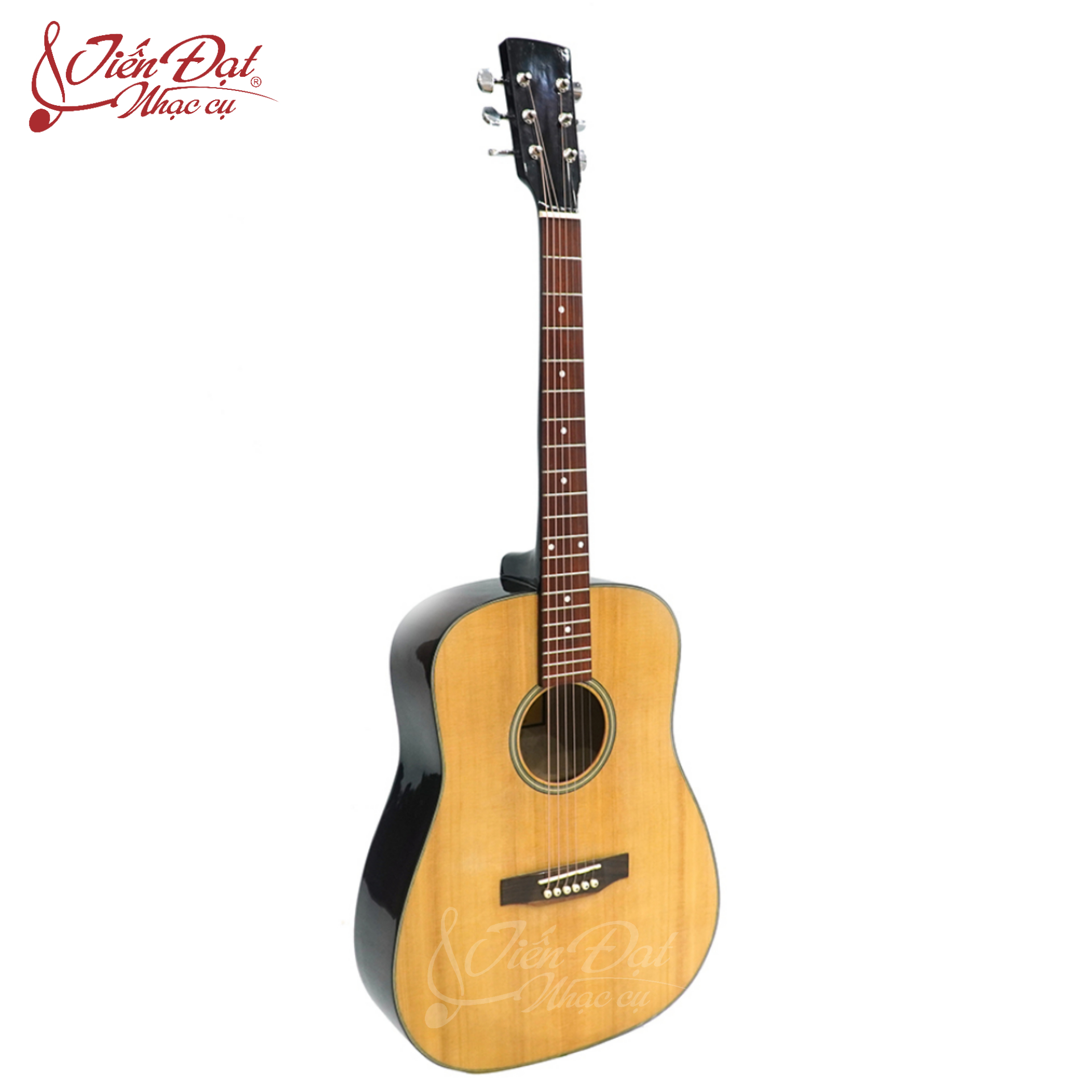 Đàn Guitar Acoustic Việt Nam GA-10EV Mặt Gỗ Thông Nguyên Tấm Cao Cấp