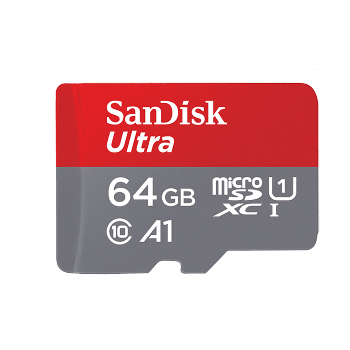 Thẻ nhớ MicroSD SanDisk Ultra Class10 A1 64GB 100Mb/s - Hàng chính hãng