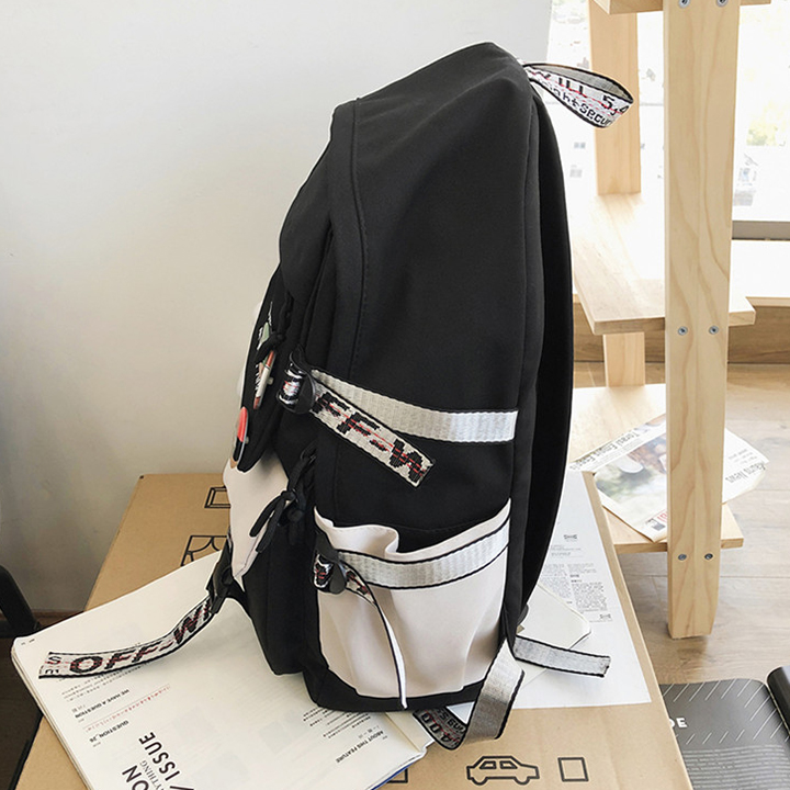 Balo thời trang cho học sinh nam, nữ phong cách Hàn Quốc size 45cm BALO-571