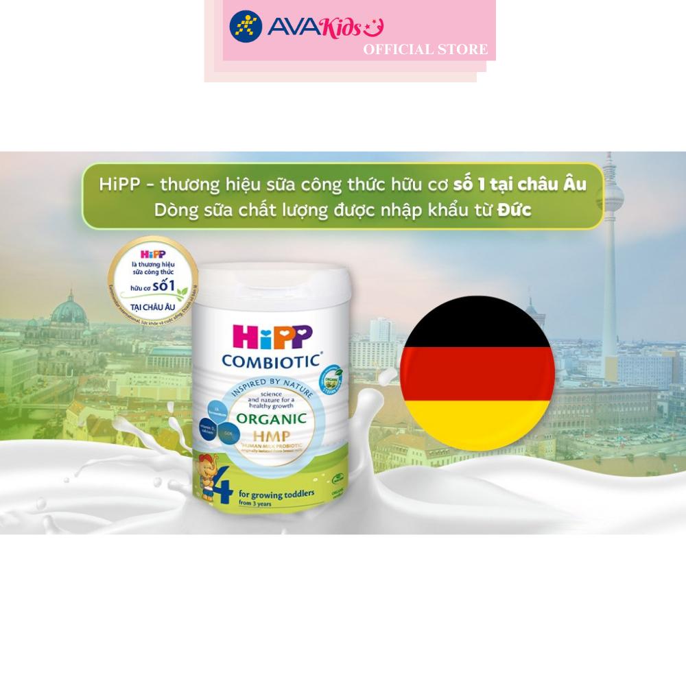 Sữa bột HiPP Organic Combiotic số 4 800g (từ 3 tuổi)