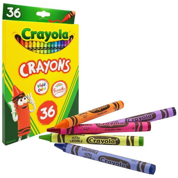 Hộp 36 Bút Sáp Màu Phiên Bản Mới - Crayola 523031