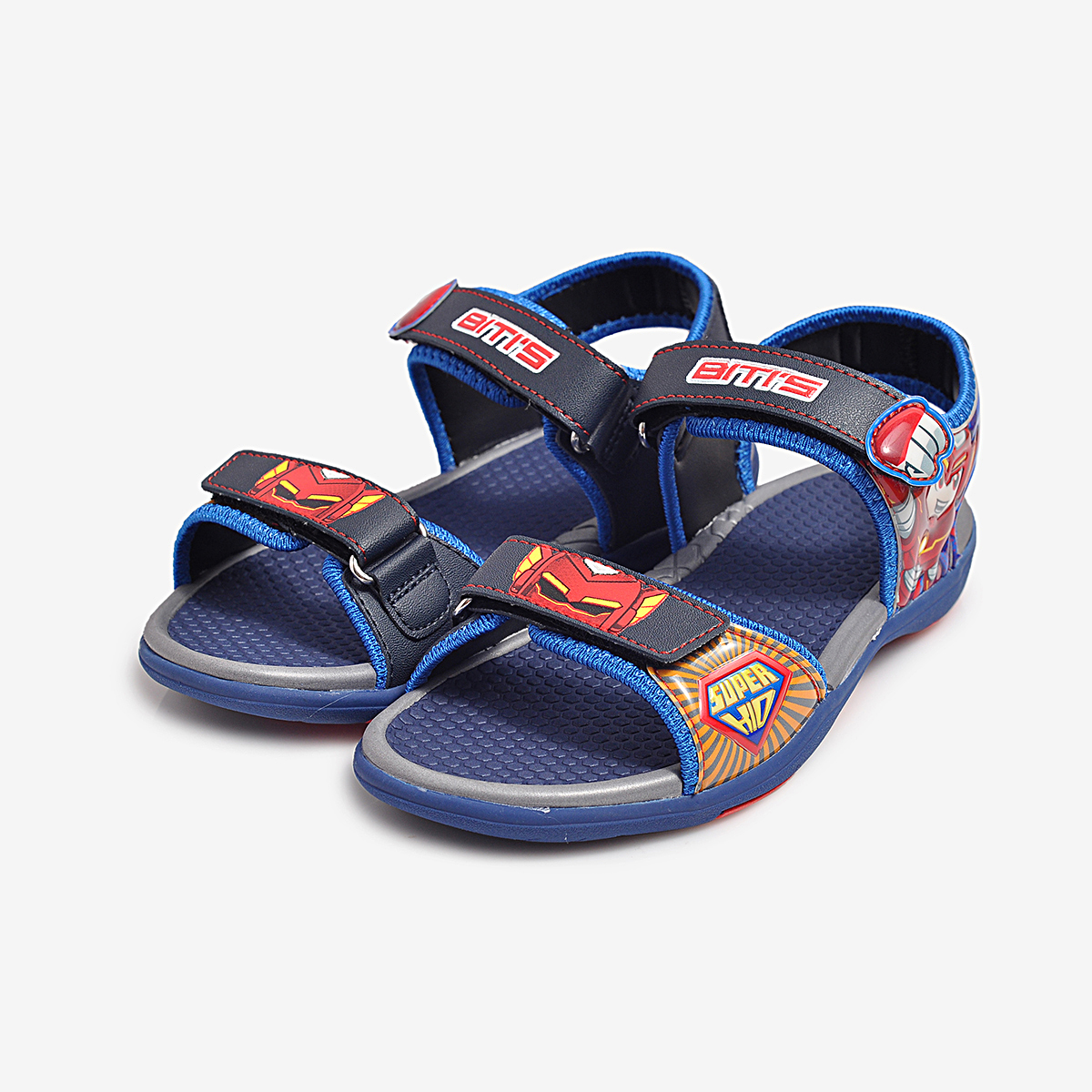 Sandal Si Cao Su Bé Trai Biti's DRB031700XNH (Xanh Nhớt)