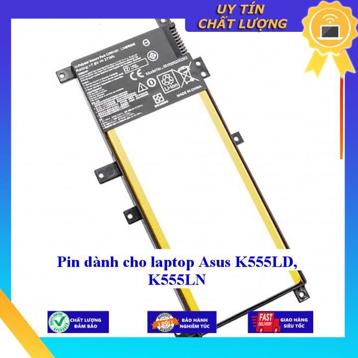 Pin dùng cho laptop Asus K555LD K555LN - Hàng Nhập Khẩu New Seal