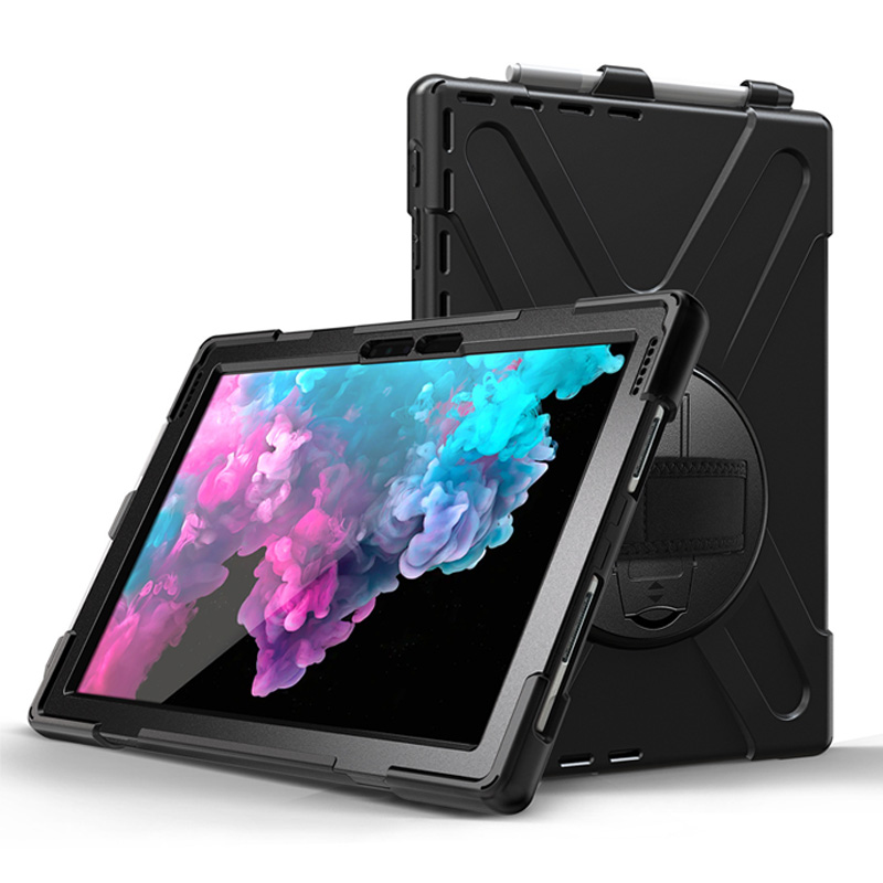Ốp Lưng dành cho Microsoft Surface Go 2 2020 Chống Sốc Dựng Máy Có Dây Đeo Vai Và Tay
