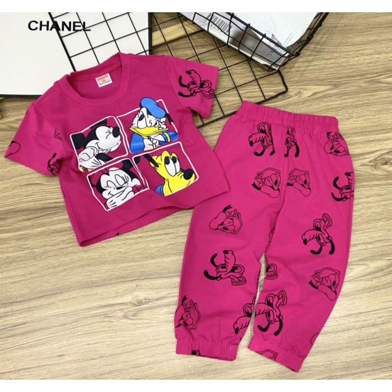 Bộ áo croptop quần dài siêu cưng - Đồ bộ trẻ em