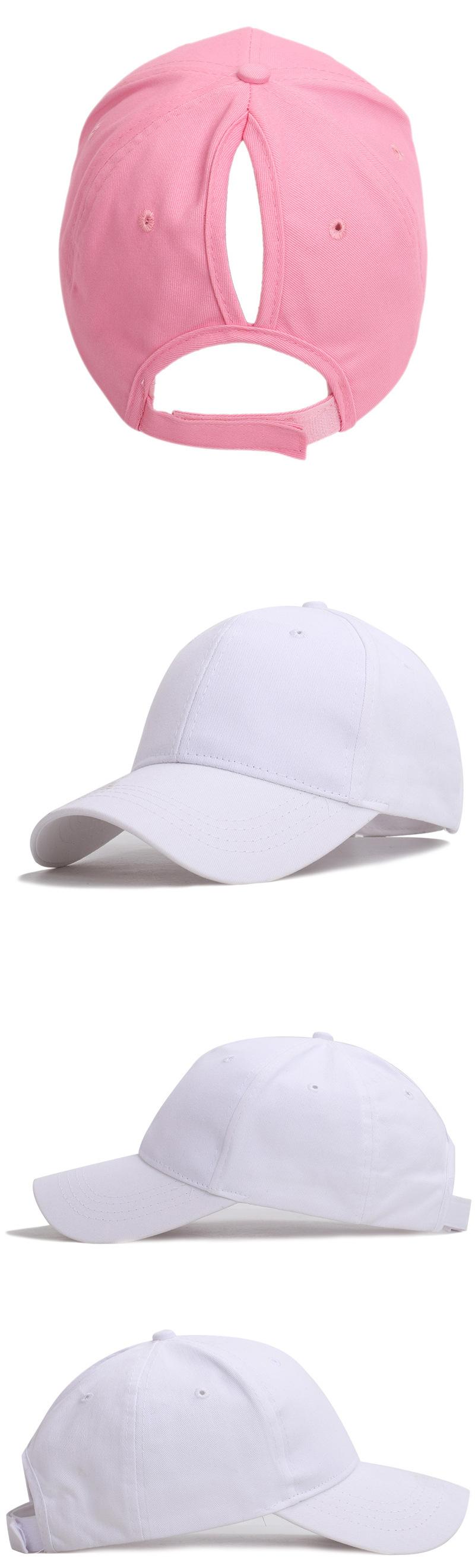 Nguyên Chất Màu Đuôi Ngựa Cao Mũ Bóng Chày Cho Nữ Bé Gái Thể Thao Golf Tennis Mũ Kèm Dây Buộc Tóc Cao Lộn Xộn Bun Ponycap Color: PURPLE Size: adjustable