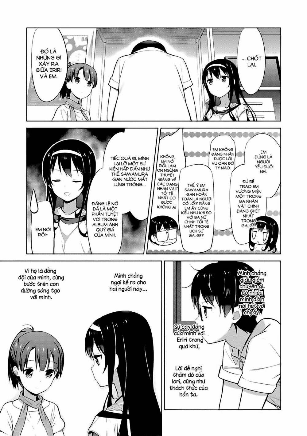 saenai kanojo no sodatekata - koisuru metronome chapter 15 16