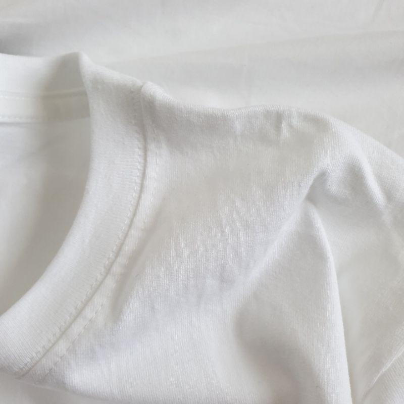 Áo thun 100% cotton mát, mịn, mềm in chữ ulzzang - ẢNH THẬT
