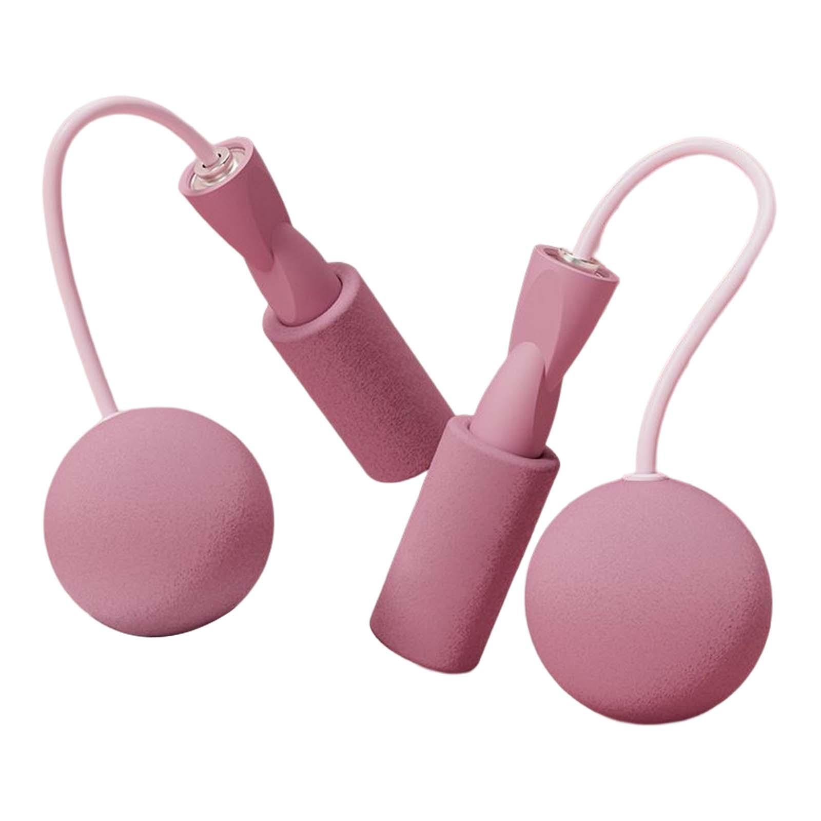 2 Pair Cordless Jumping Ropes Fitness Weighted Jump Ropes