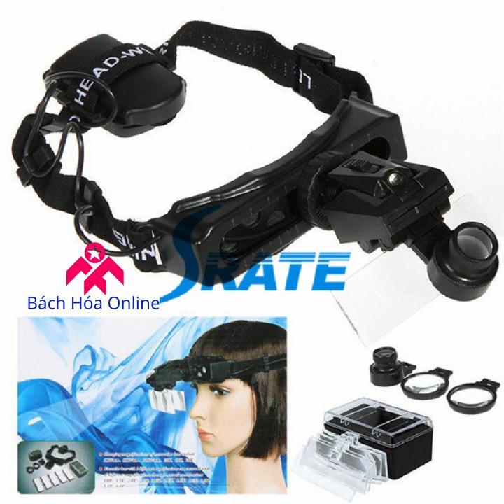 Kính lúp đeo đầu có đèn V3 - Kính hỗ trợ sửa chữa điện tử
