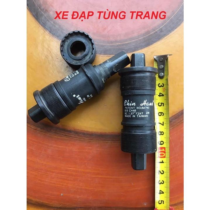 Trục giữa cốt vuông 110mm Made in taiwan mini cào cào nhật bãi