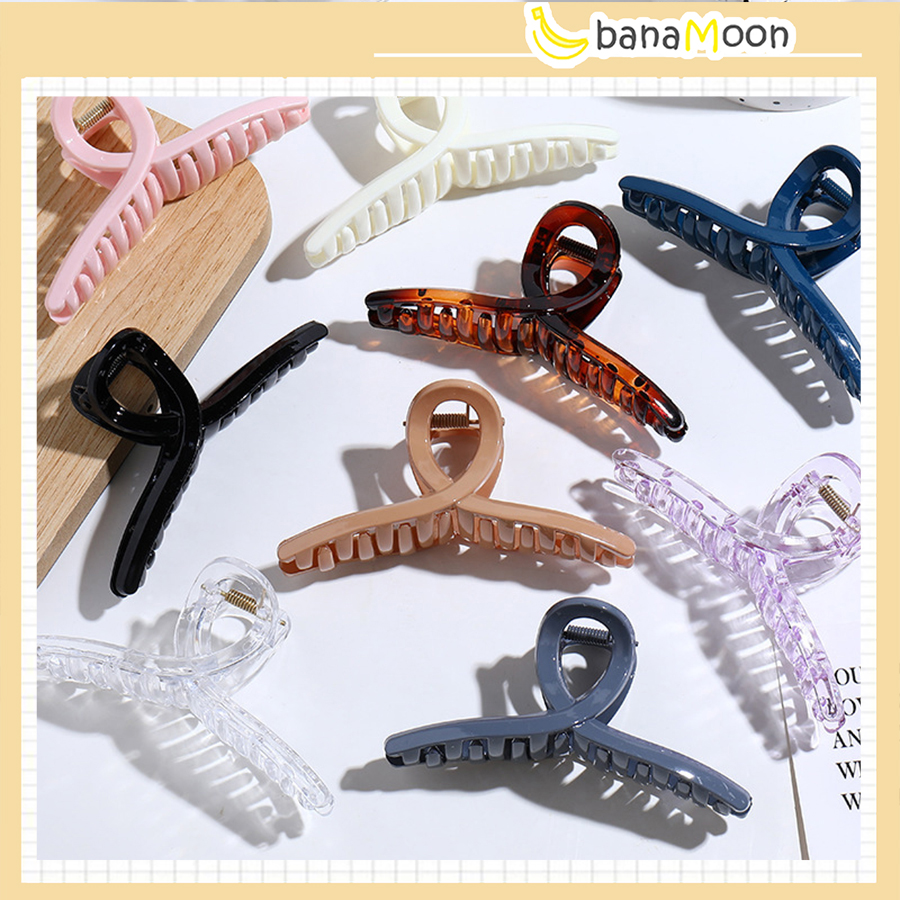 Kẹp tóc Hàn Quốc sang chảnh size to kẹp càng cua nhiều màu PK22-4-001-1