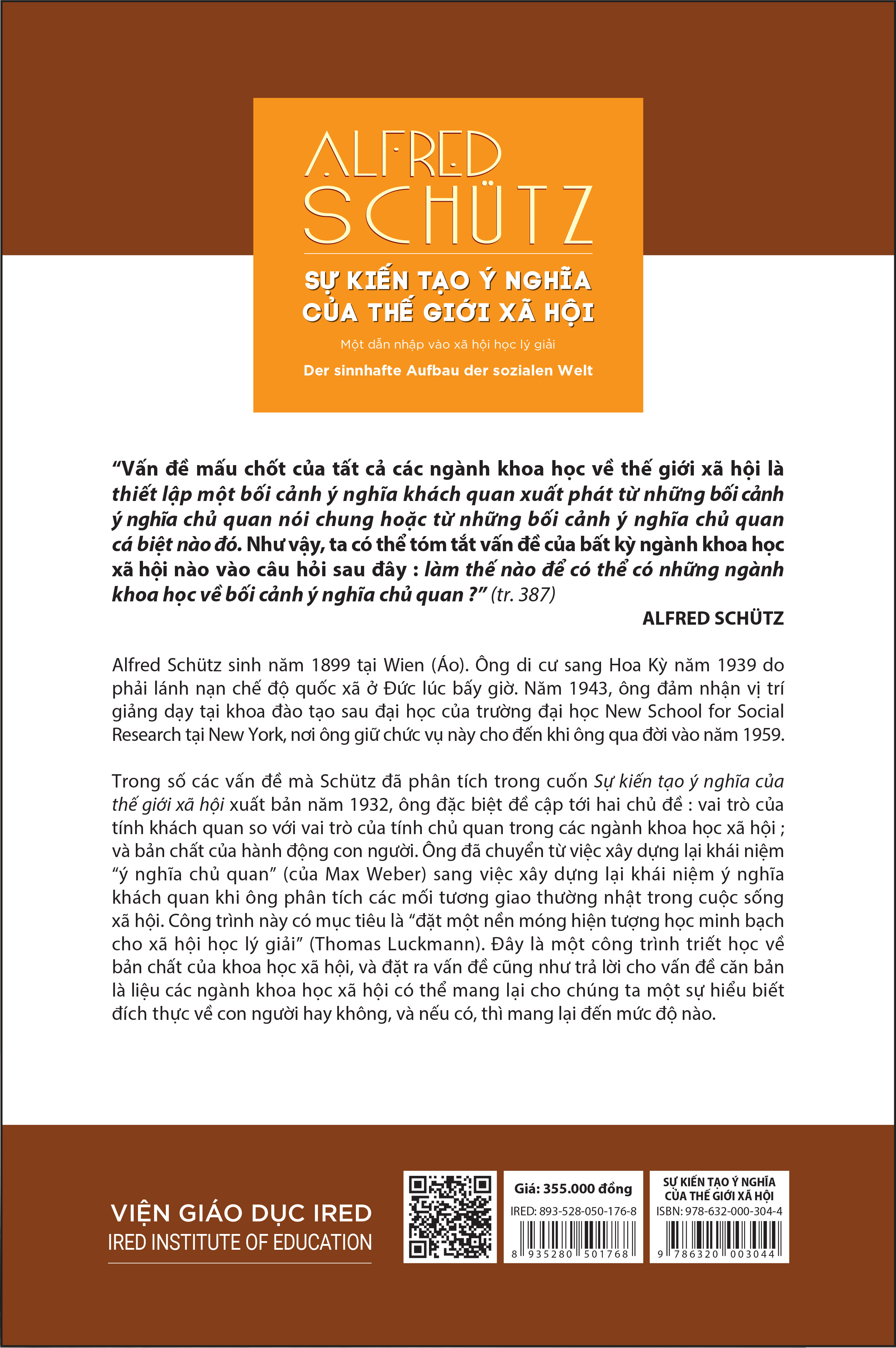 Sách Sự Kiến Tạo Ý Nghĩa Của Thế Giới Xã Hội