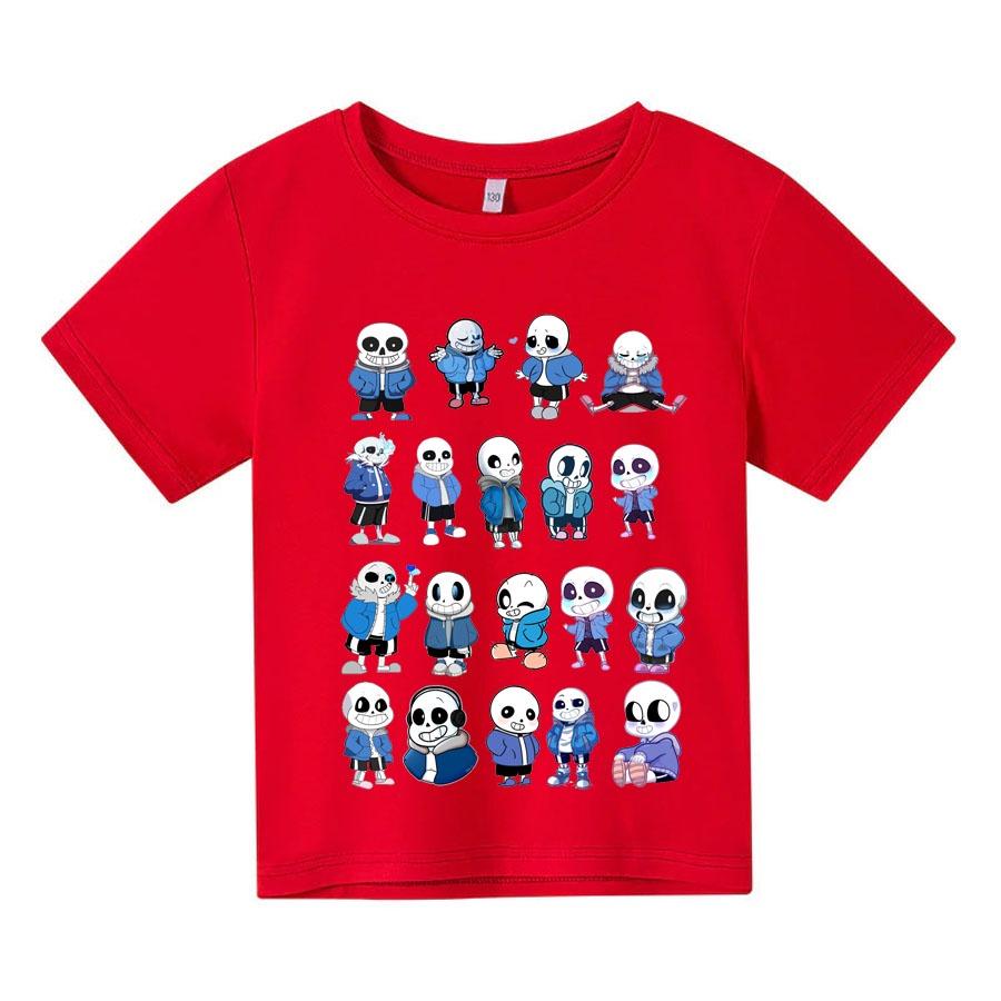 Áo thun cho bé, Áo thun trẻ em SAN CHIBI, 4 màu, có size người lớn, Anam Store