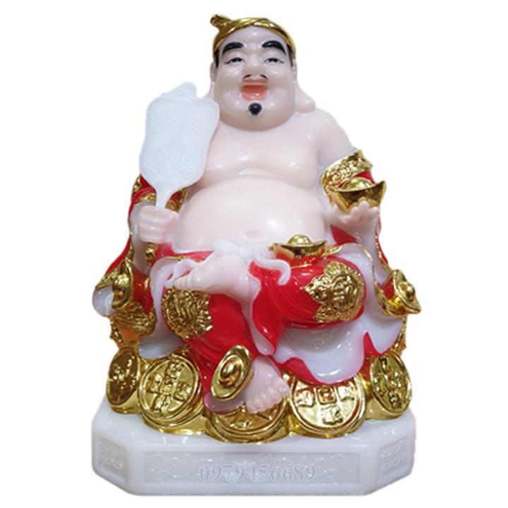 Cặp tượng thần tài ông địa đá cao cấp 8 inch - M5