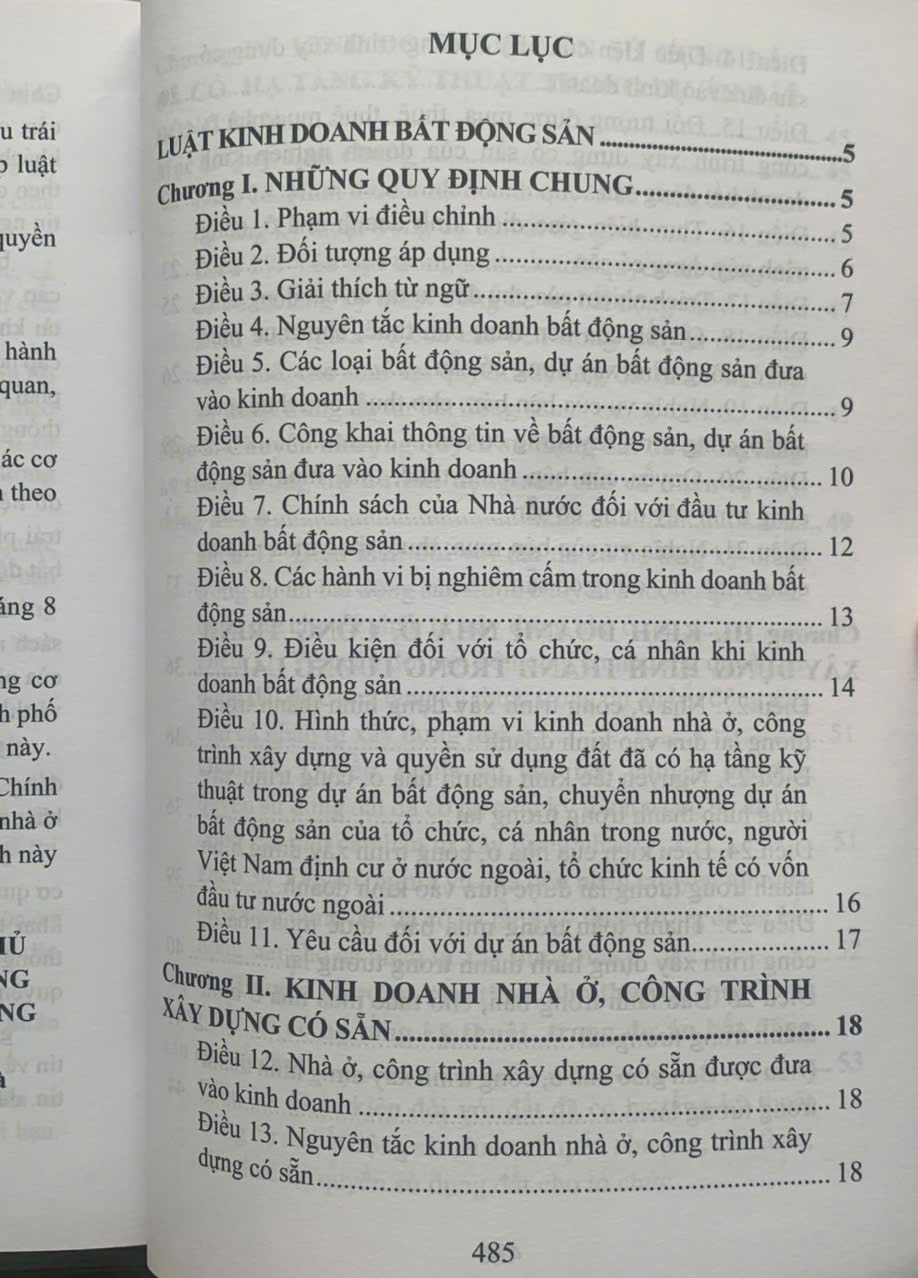 Luật Kinh doanh bất động sản và văn bản hướng dẫn thi hành
