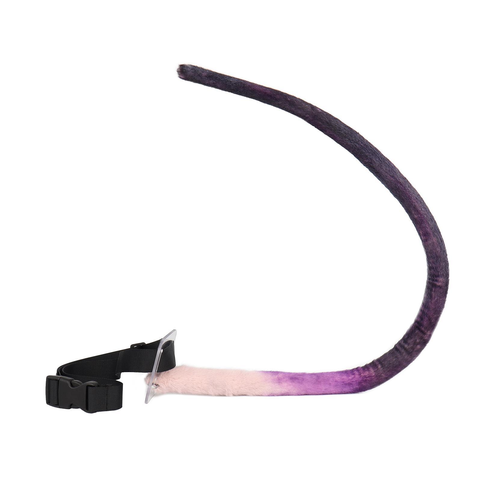 Animals Ear Hair Hoop Cats Costume Accessories Set Cosplay Headwear Dress up Ears and Tail Set for Kids Adults Carnival Role Play Halloween