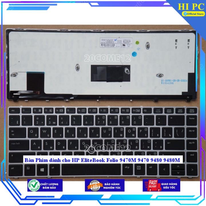 Bàn Phím dành cho HP EliteBook Folio 9470M 9470 9480 9480M - Hàng Nhập Khẩu CÓ ĐÈN - THƯỜNG - MỚI 100% -  - CÓ ĐÈN