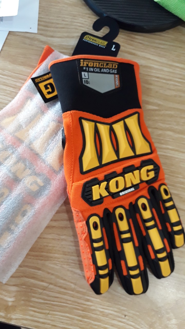 GĂNG TAY KONG ORIGINAL CHỐNG VA ĐẬP CHỐNG DẦU - CODE SDX2