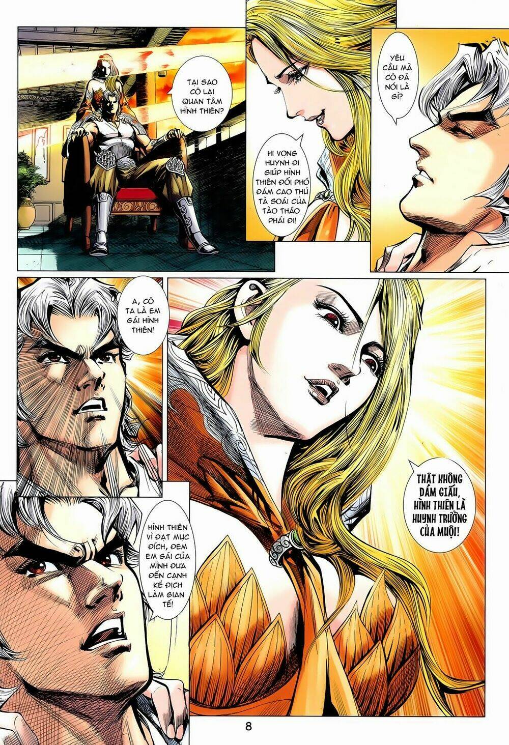 thần binh vấn thiên chapter 8 8