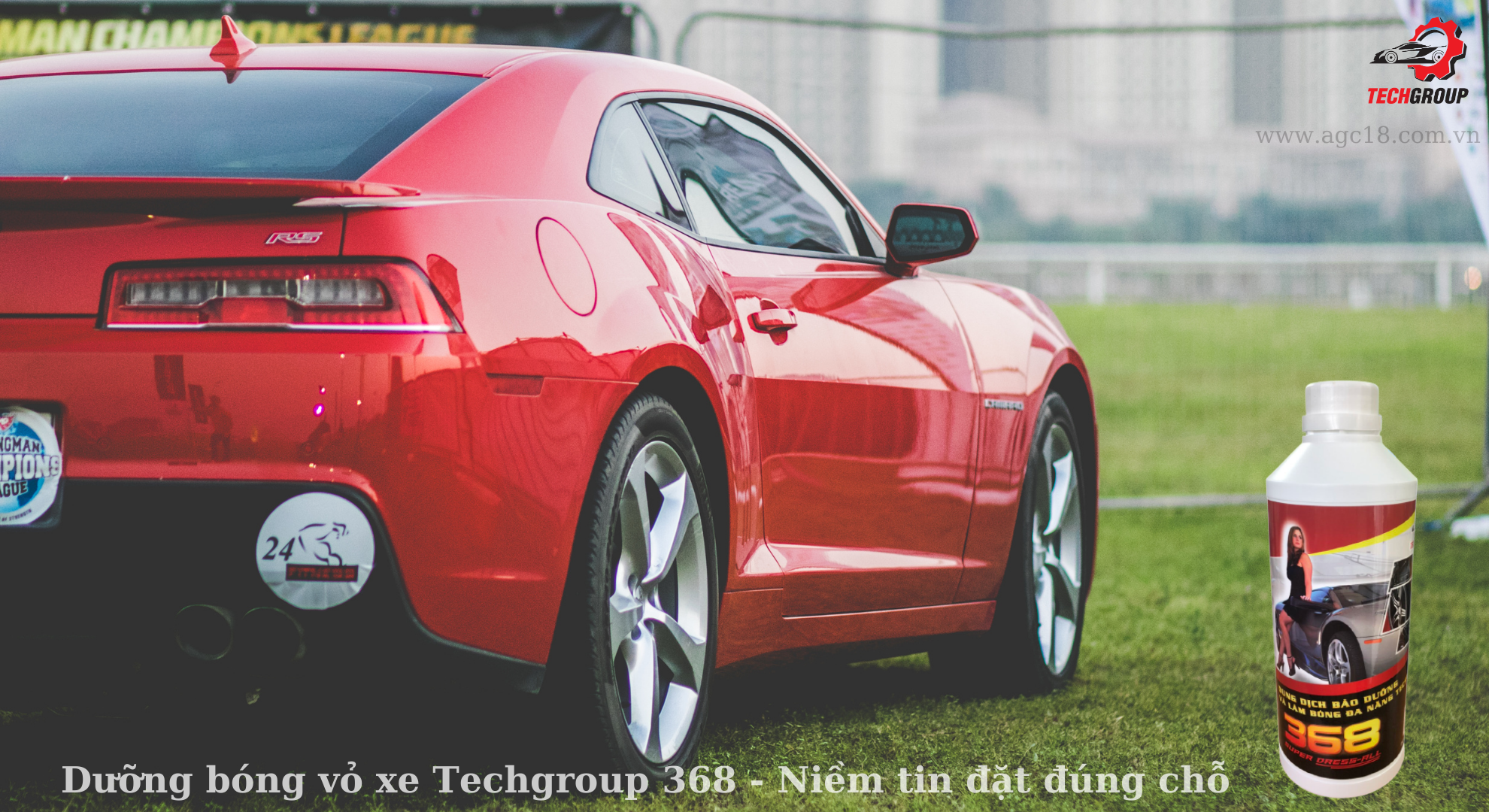 Dung dịch dưỡng bóng chuyên dụng Techgroup 368 (giá đã giảm 10%)