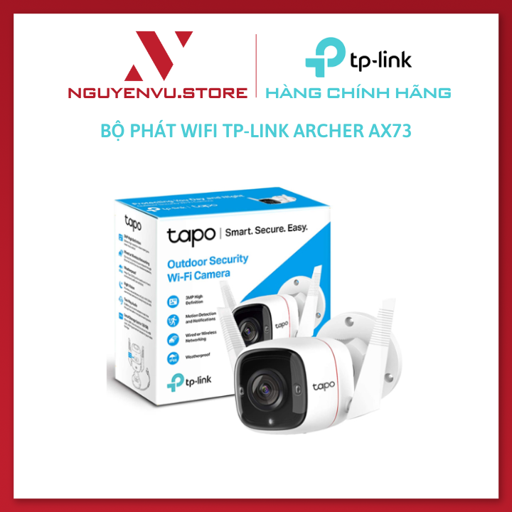 Camera TP-Link Tapo C310 Wi-Fi An Ninh Ngoài Trời 3MP - Hàng Chính Hãng