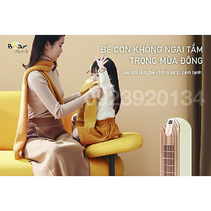 Máy sưởi bear DNQ-C20H5 - Hàng Chính Hãng