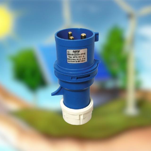 PHÍCH CẮM VÀ Ổ CẮM CÔNG NGHIỆP 16A / 32A 2P+E IP44 CAO CẤP MPE
